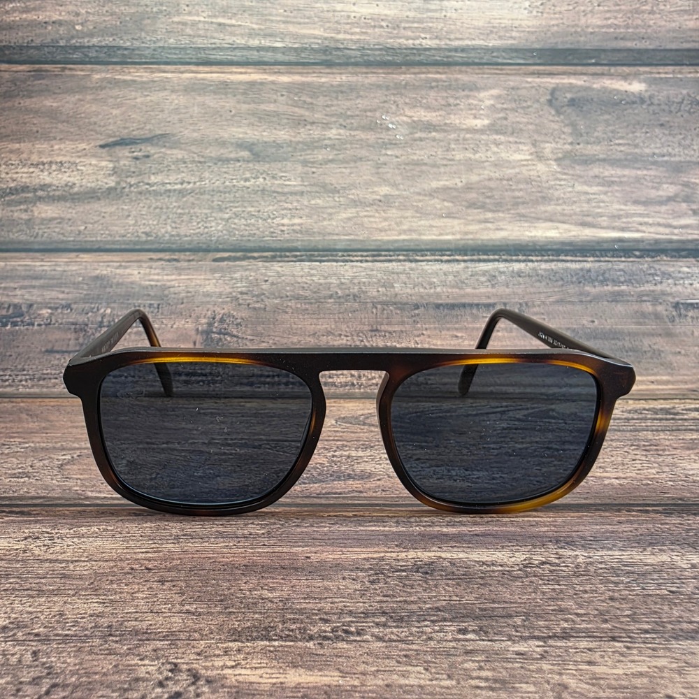 Warby Parker Lyon M 296 Tortoise Matte Black Navigator Eyeglass Frames 52-17-140